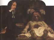 REMBRANDT Harmenszoon van Rijn The Anatomy Lesson of Dr Foan Deyman (mk33) oil on canvas